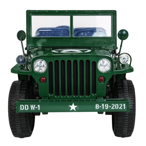 Jeep Wojskowy Retro na Akumulator 4x4  JH-101